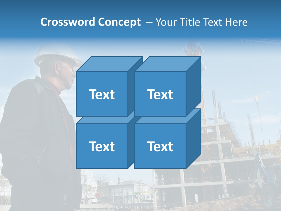 Builder Building Project PowerPoint Template