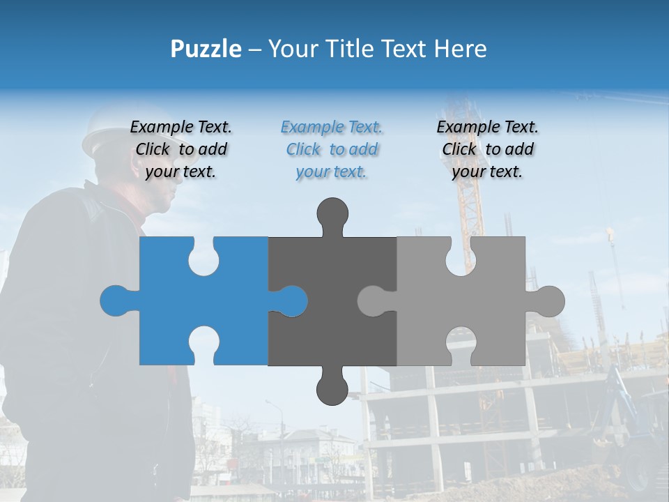Builder Building Project PowerPoint Template