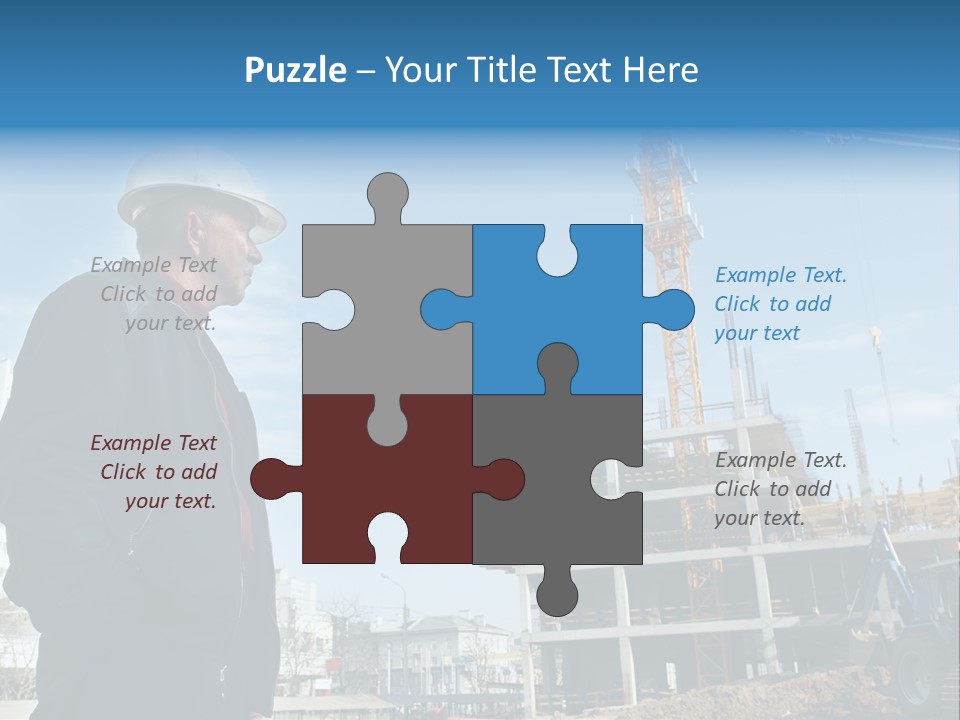 Builder Building Project PowerPoint Template
