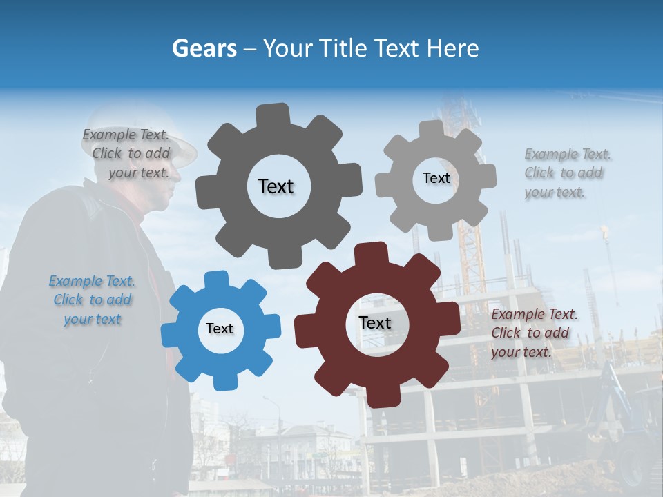 Builder Building Project PowerPoint Template