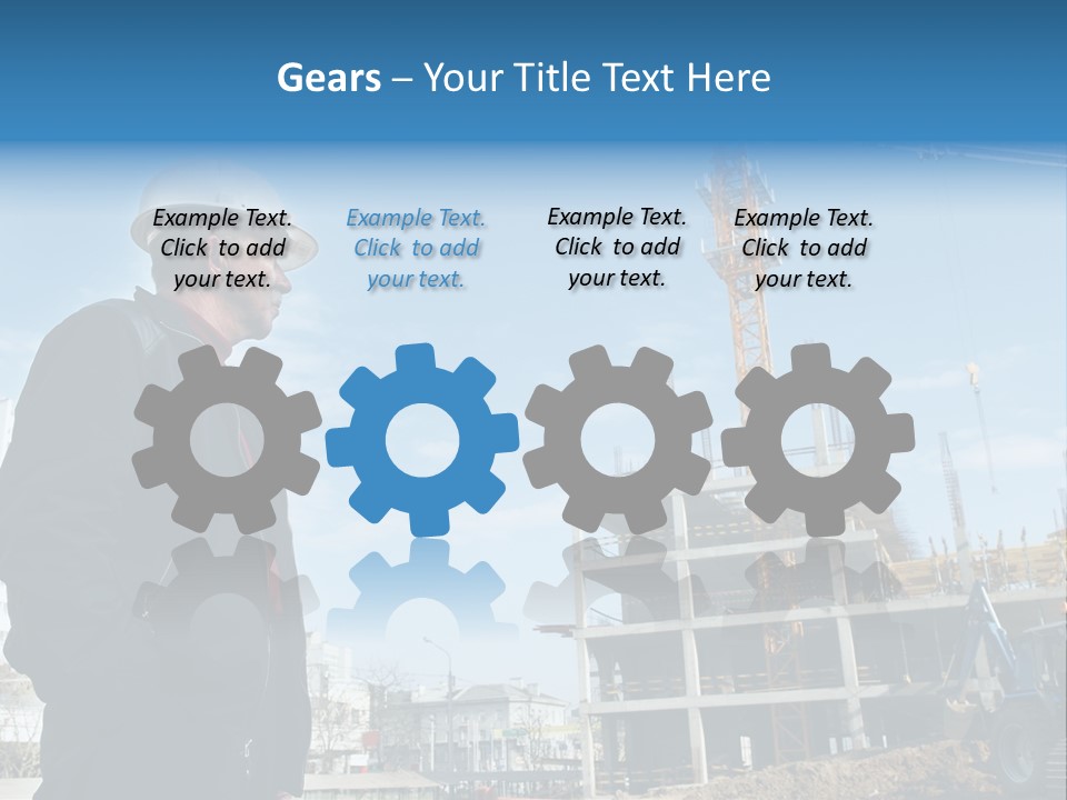 Builder Building Project PowerPoint Template