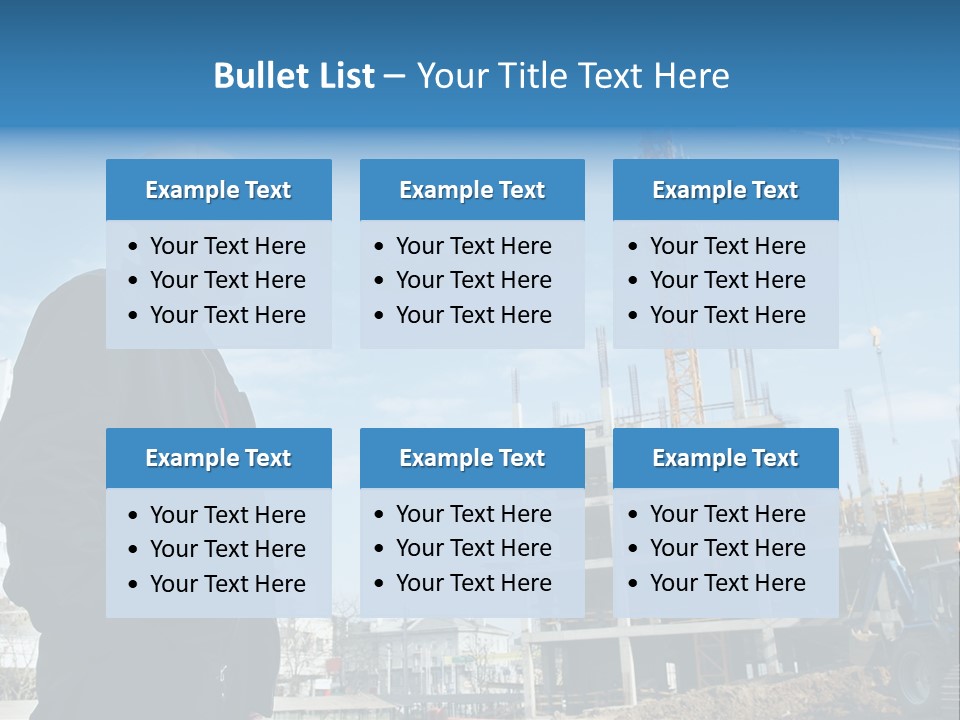 Builder Building Project PowerPoint Template