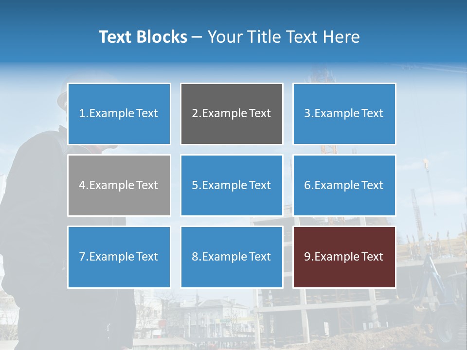 Builder Building Project PowerPoint Template