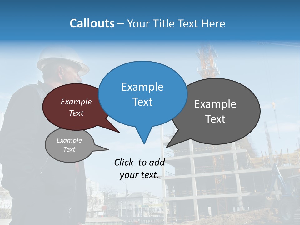 Builder Building Project PowerPoint Template