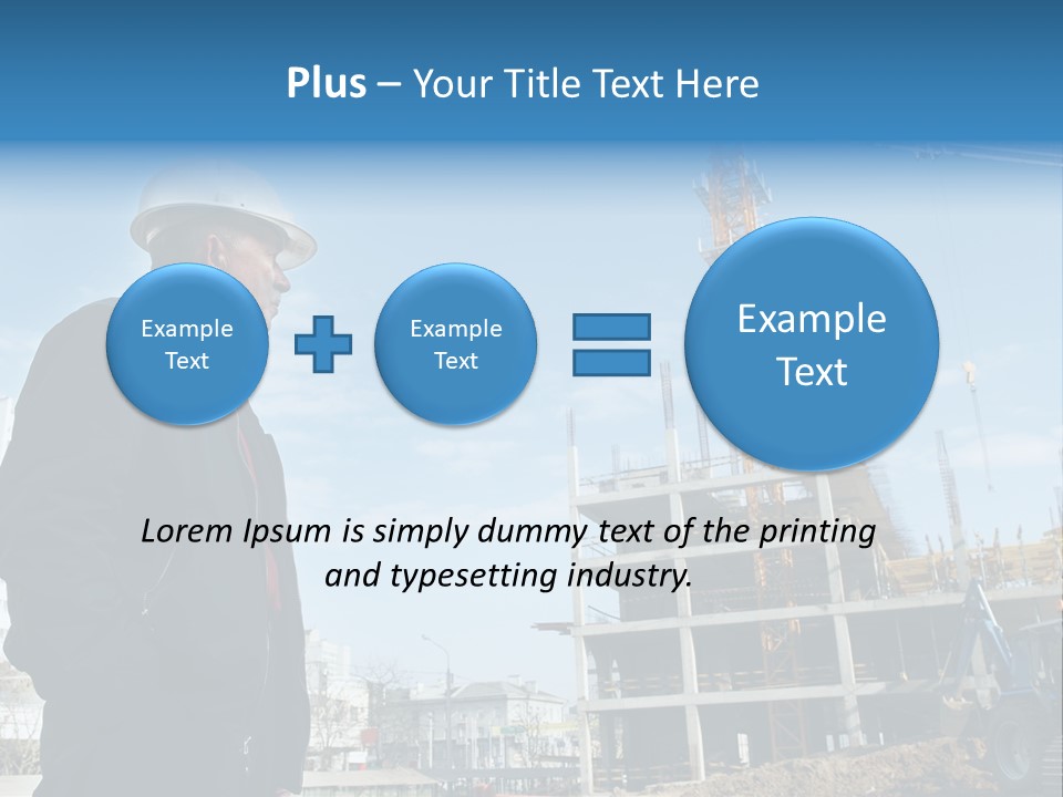 Builder Building Project PowerPoint Template