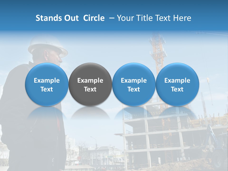 Builder Building Project PowerPoint Template