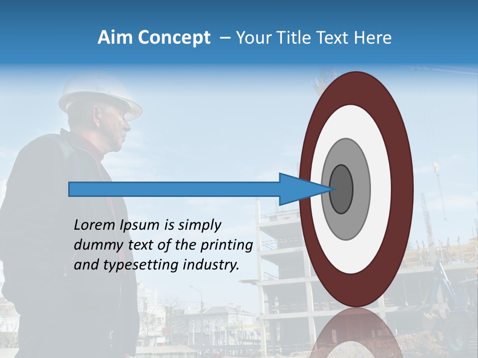 Builder Building Project PowerPoint Template