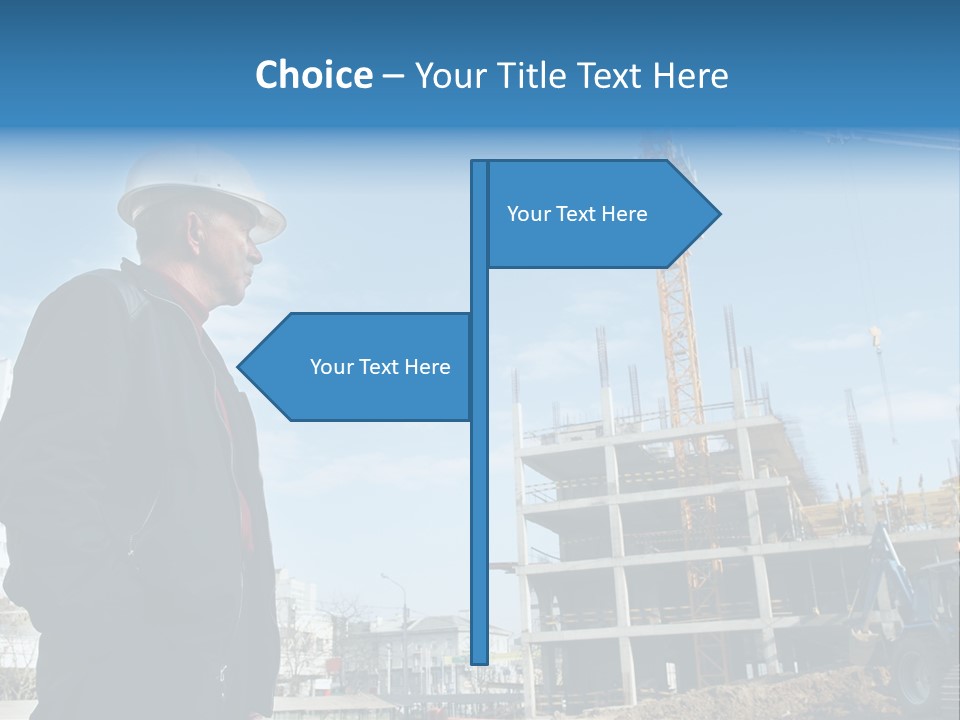 Builder Building Project PowerPoint Template
