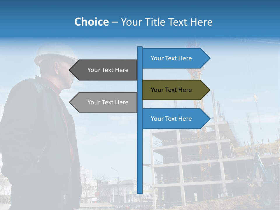 Builder Building Project PowerPoint Template