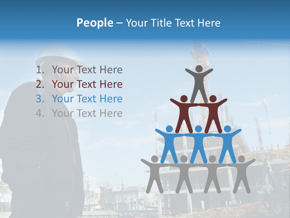 Builder Building Project PowerPoint Template