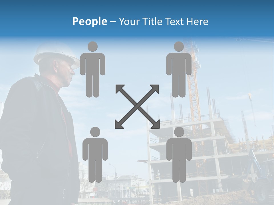 Builder Building Project PowerPoint Template