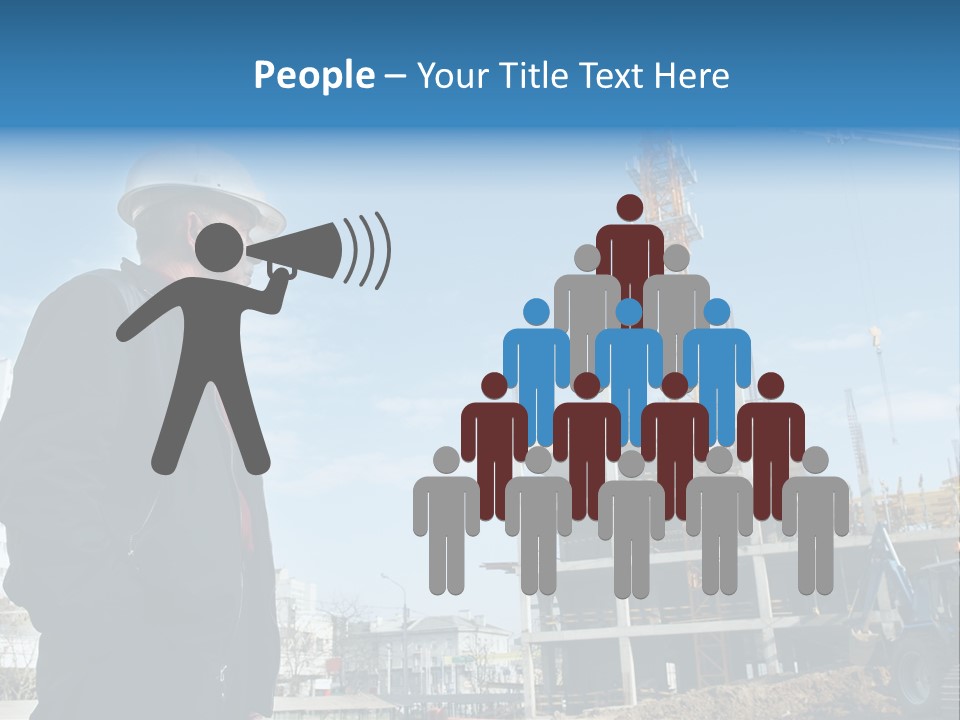 Builder Building Project PowerPoint Template