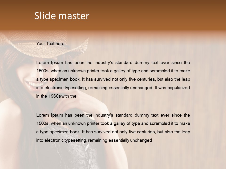 Pretty White Beautiful PowerPoint Template