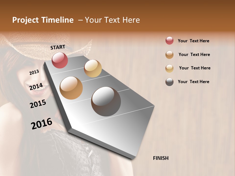 Pretty White Beautiful PowerPoint Template