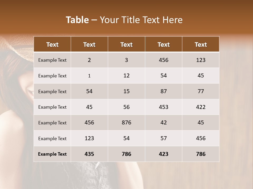 Pretty White Beautiful PowerPoint Template