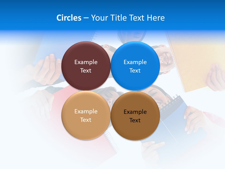 University Men Togetherness PowerPoint Template