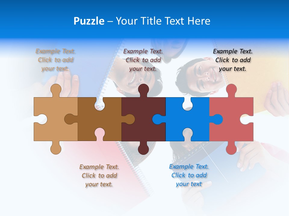 University Men Togetherness PowerPoint Template