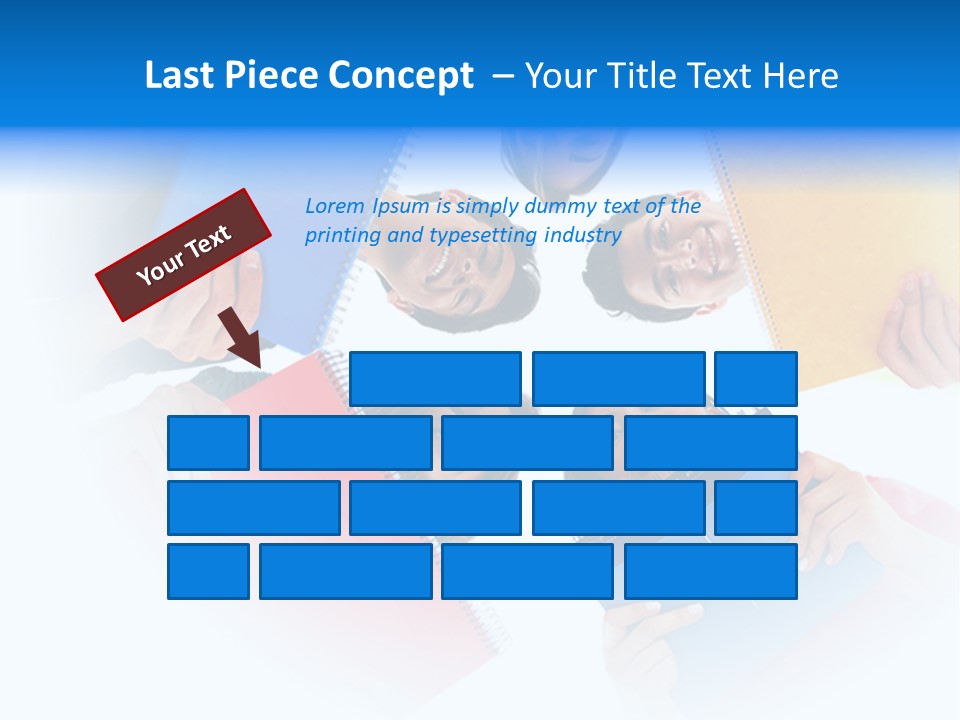 University Men Togetherness PowerPoint Template