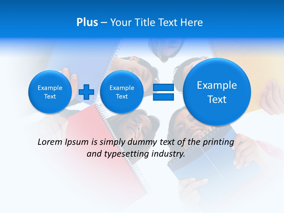University Men Togetherness PowerPoint Template