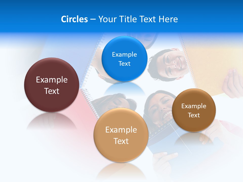 University Men Togetherness PowerPoint Template