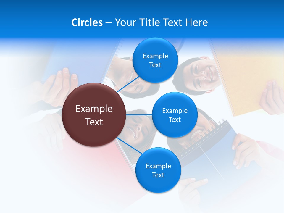 University Men Togetherness PowerPoint Template