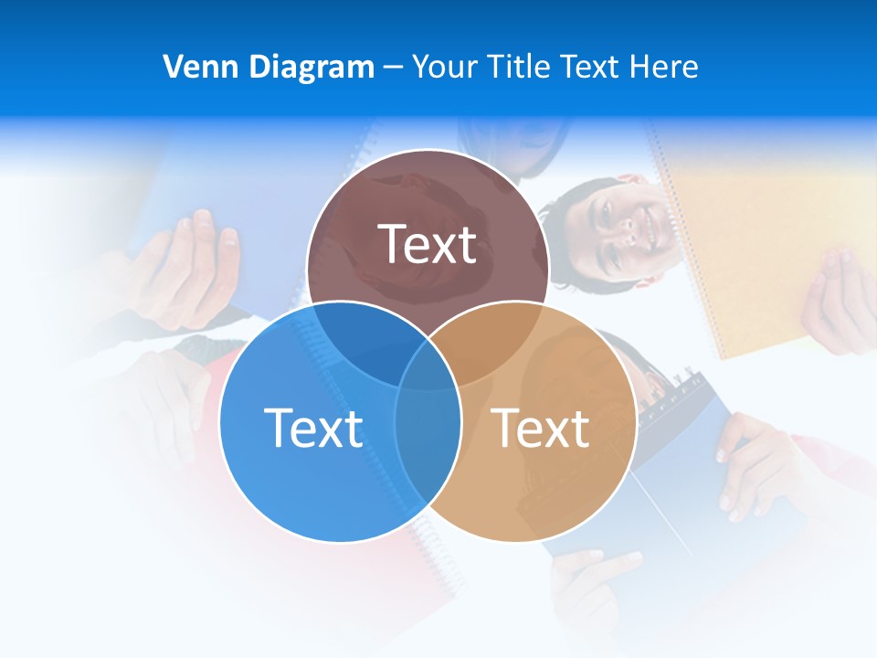 University Men Togetherness PowerPoint Template