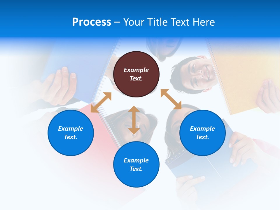 University Men Togetherness PowerPoint Template