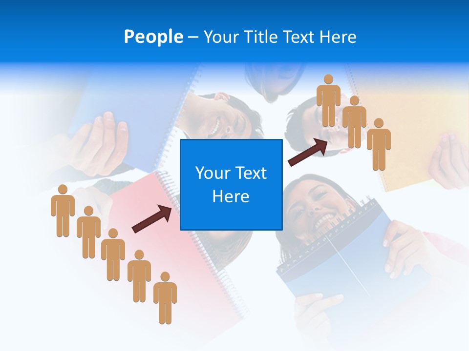 University Men Togetherness PowerPoint Template