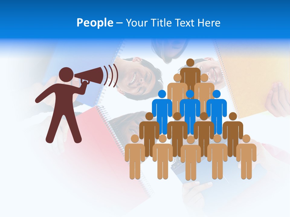 University Men Togetherness PowerPoint Template