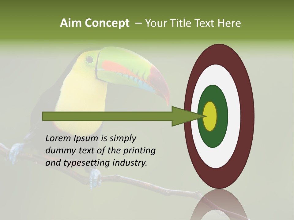 Billed Colorful Panama PowerPoint Template