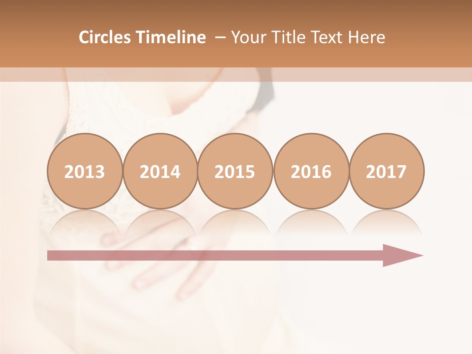 Childbirth Cute Person PowerPoint Template