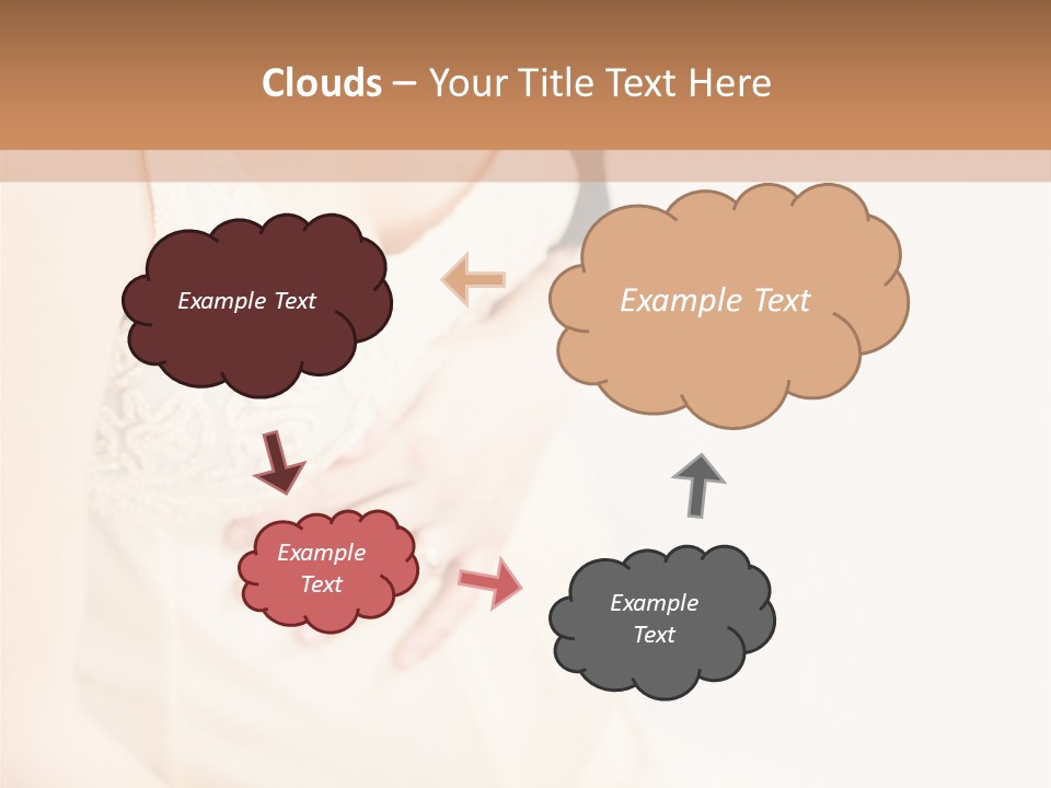 Childbirth Cute Person PowerPoint Template
