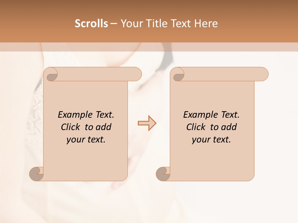 Childbirth Cute Person PowerPoint Template