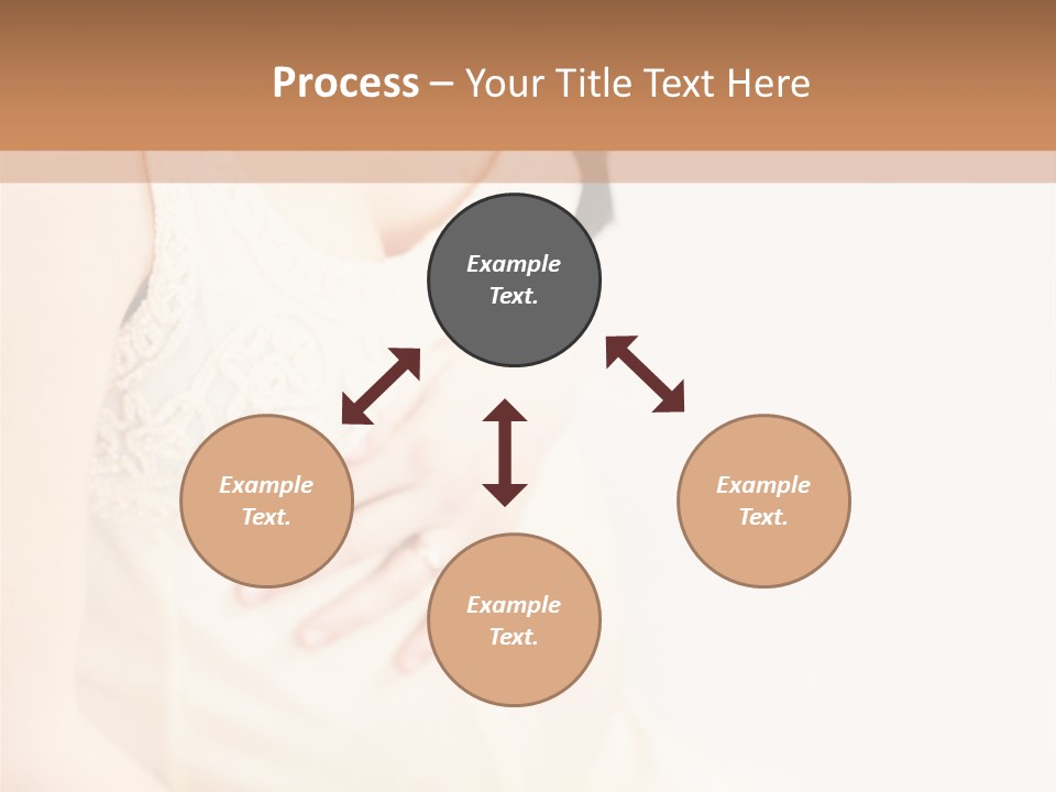 Childbirth Cute Person PowerPoint Template