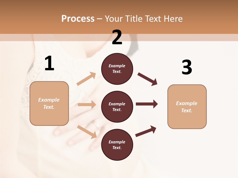 Childbirth Cute Person PowerPoint Template