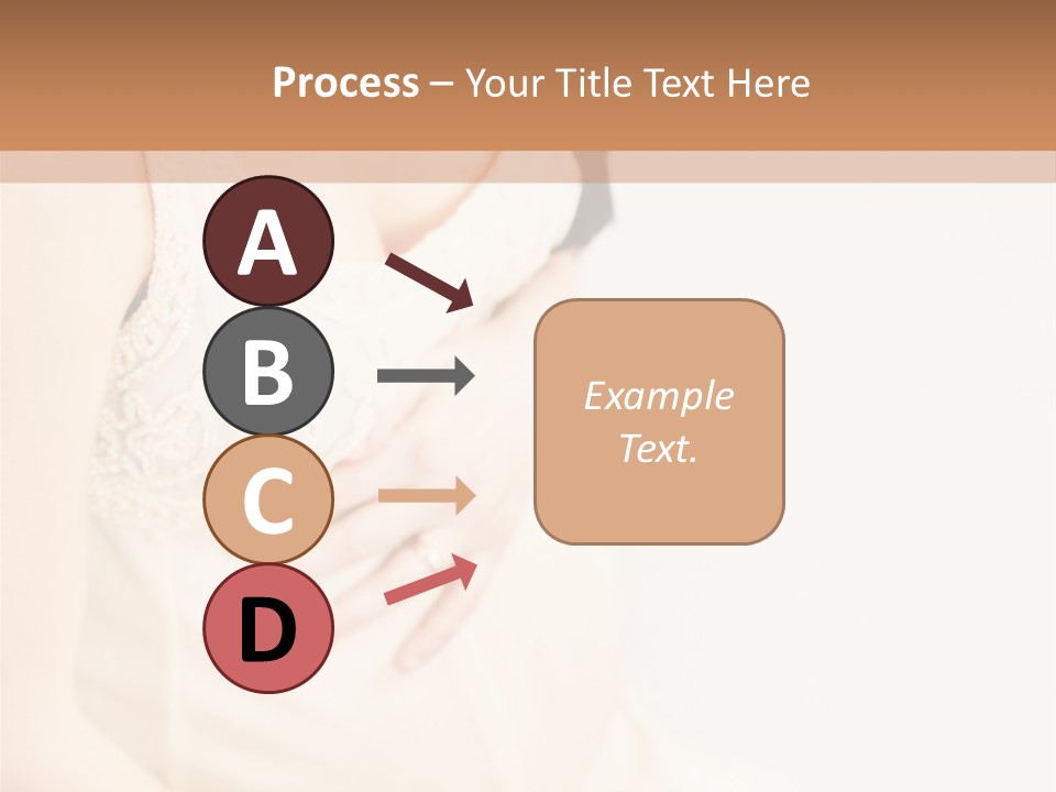 Childbirth Cute Person PowerPoint Template