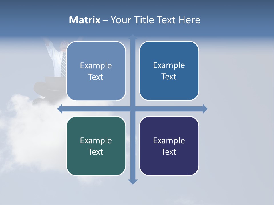 Men Business High PowerPoint Template