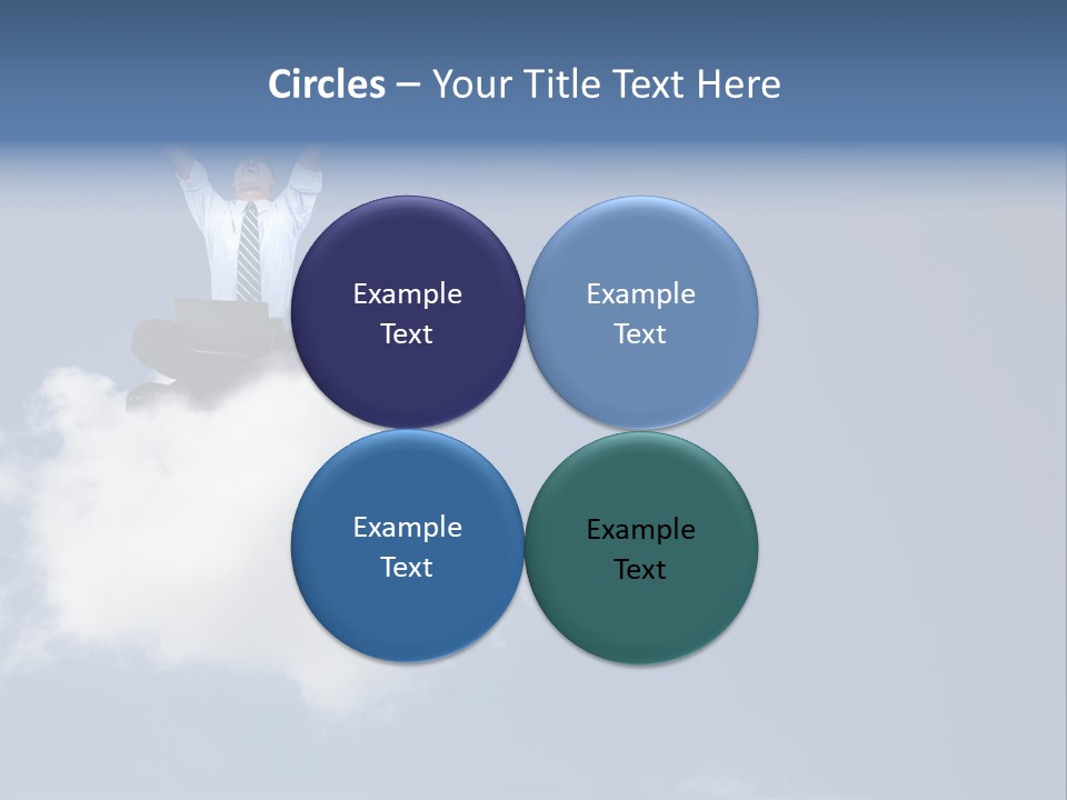 Men Business High PowerPoint Template