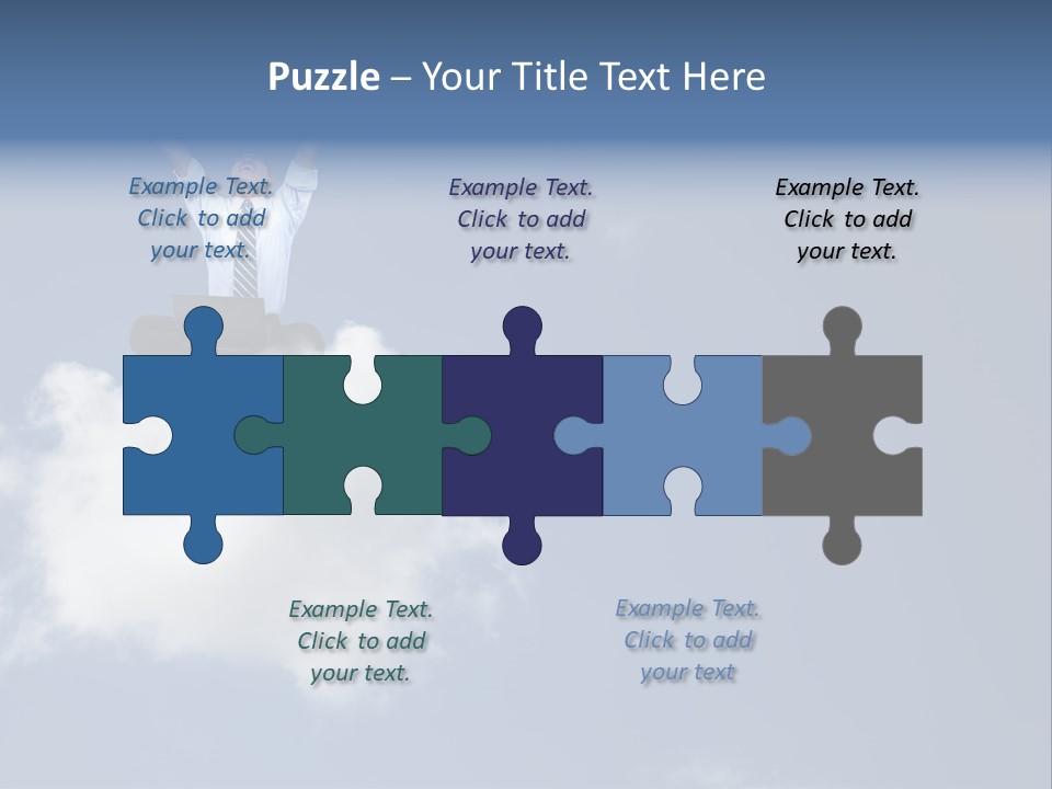 Men Business High PowerPoint Template