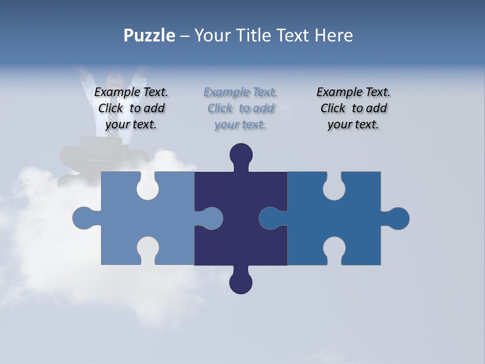 Men Business High PowerPoint Template