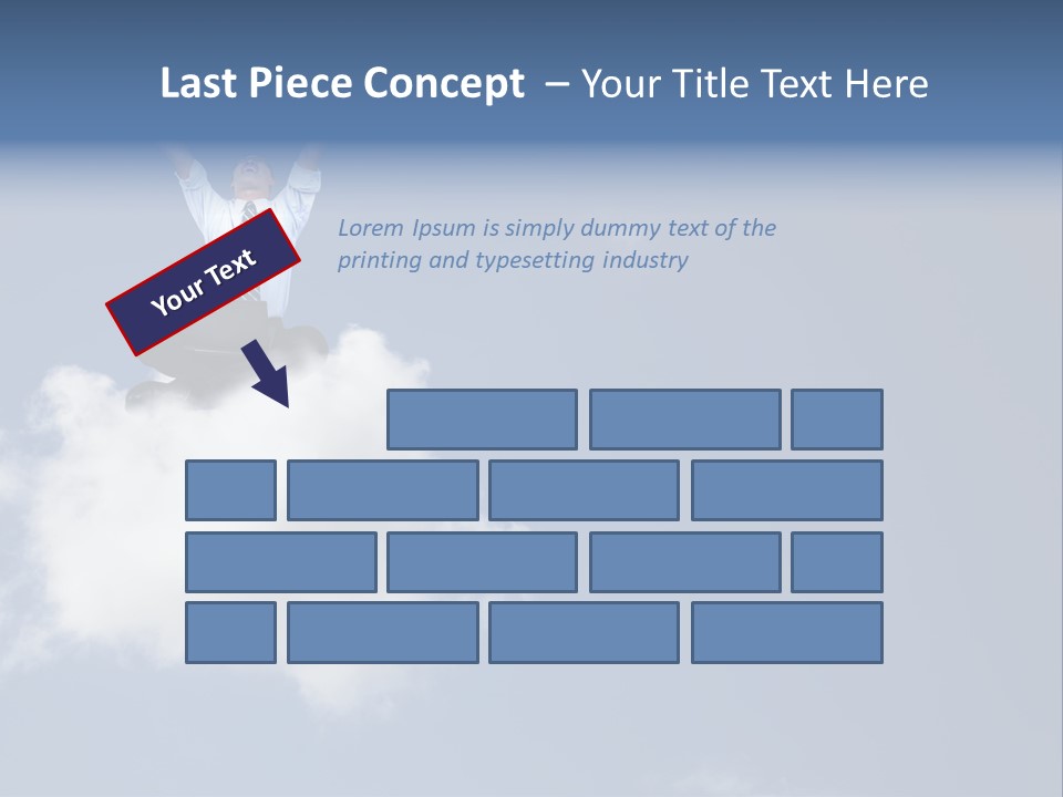 Men Business High PowerPoint Template