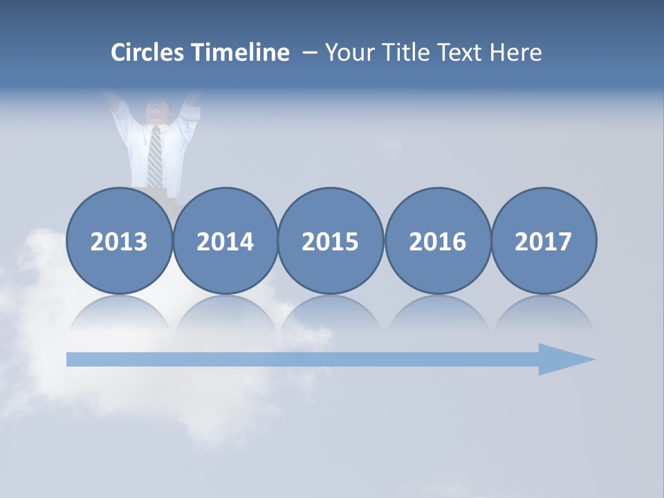 Men Business High PowerPoint Template