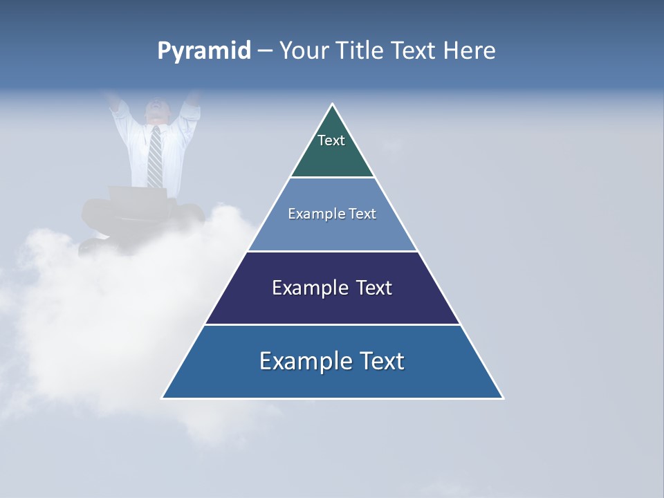 Men Business High PowerPoint Template