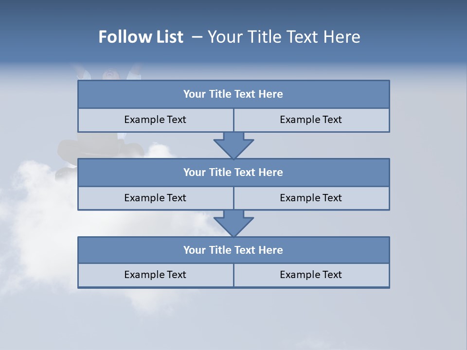 Men Business High PowerPoint Template