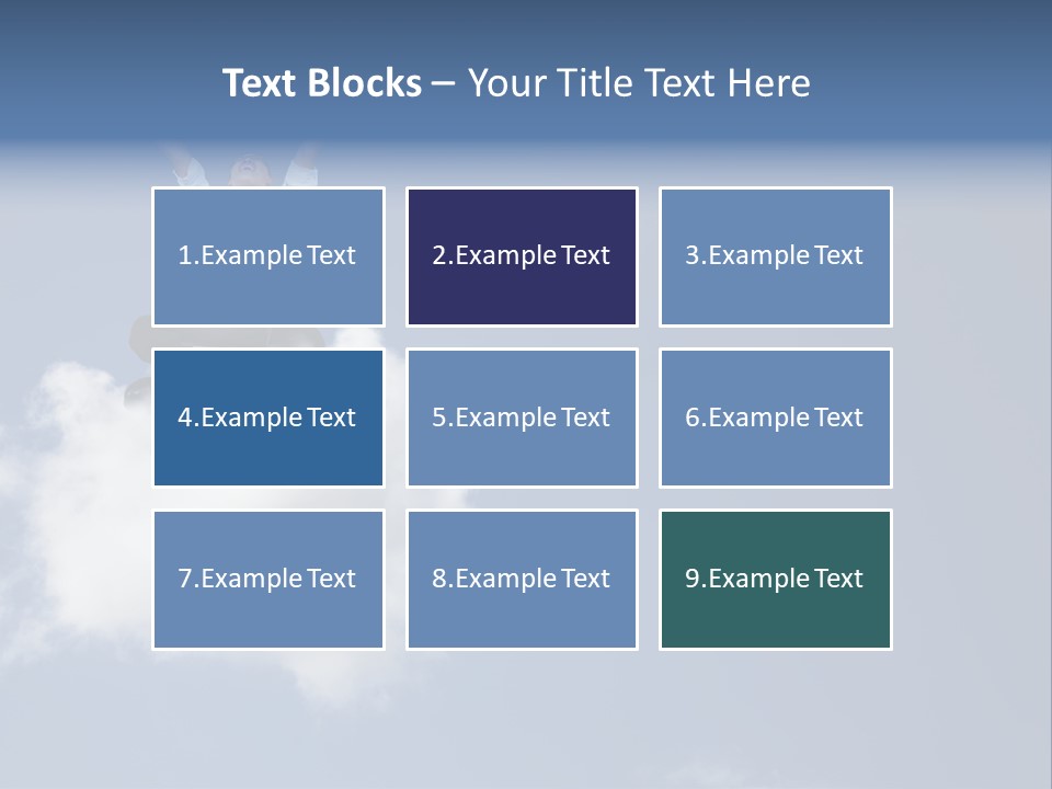 Men Business High PowerPoint Template