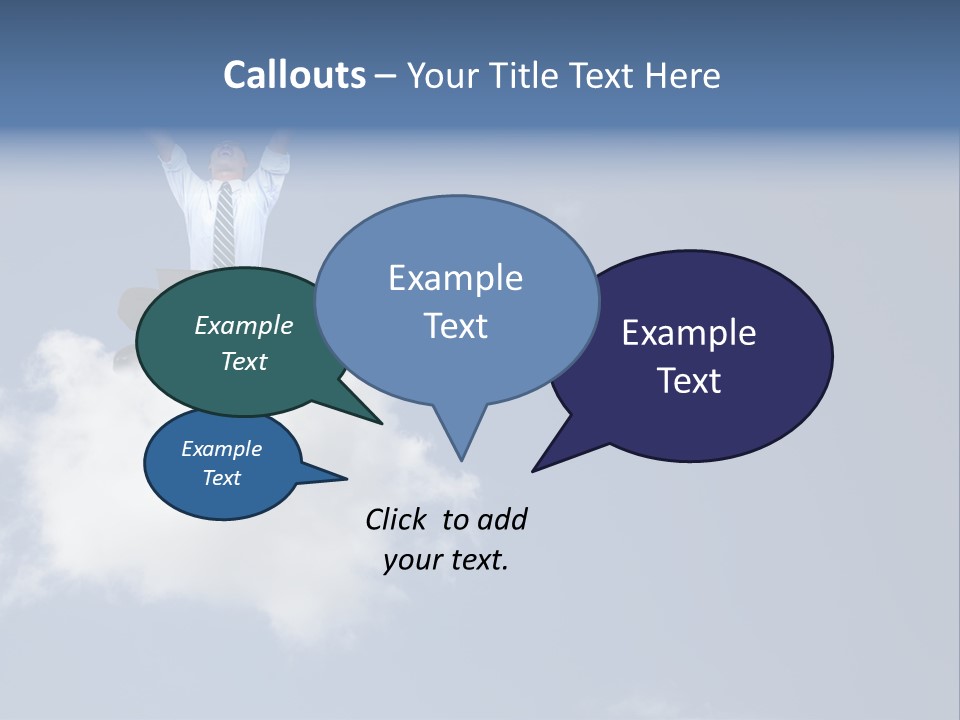 Men Business High PowerPoint Template