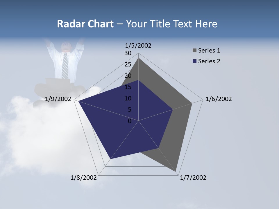 Men Business High PowerPoint Template