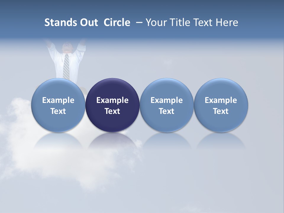 Men Business High PowerPoint Template