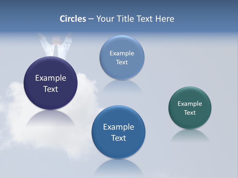 Men Business High PowerPoint Template