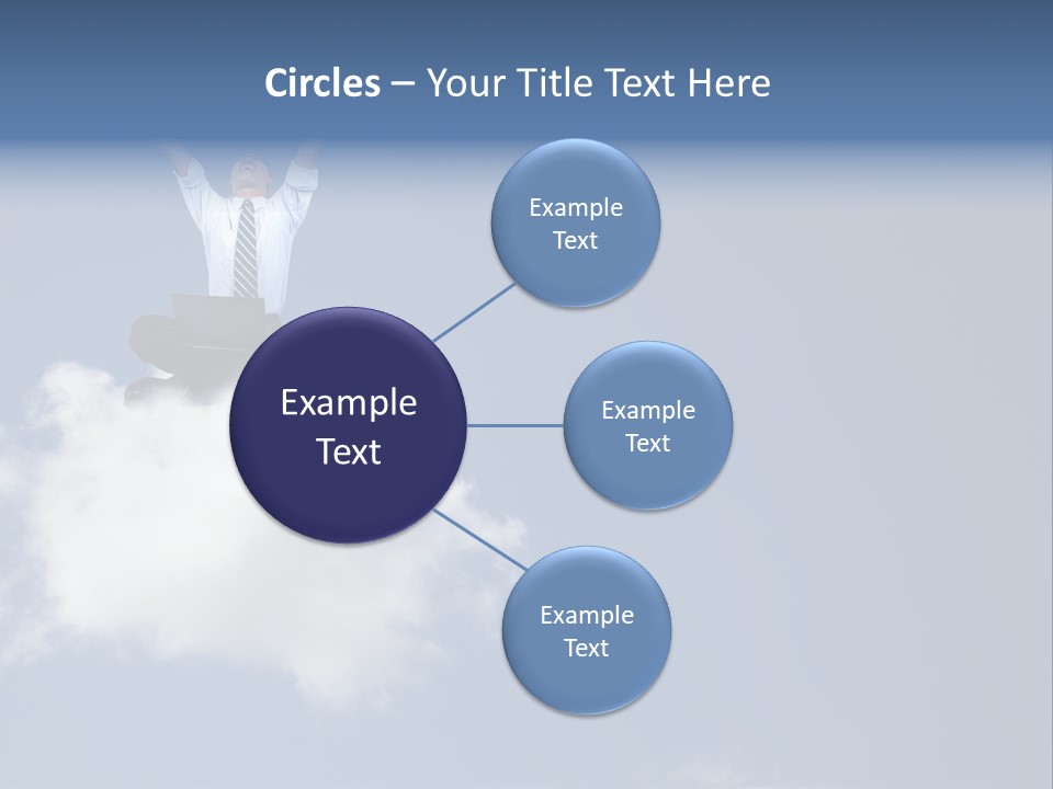 Men Business High PowerPoint Template